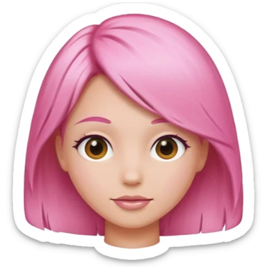 67 add har make pink sticker