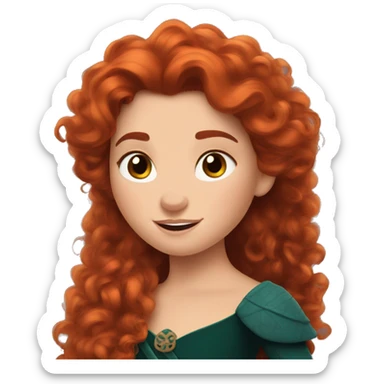 Disney Princess Merida sticker
