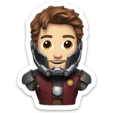 Star lord sticker