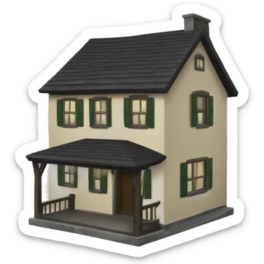 A house named as 1315 sticker