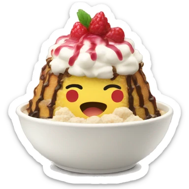  bingsu sticker