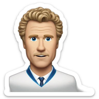 will ferrell in eurovision movie sticker