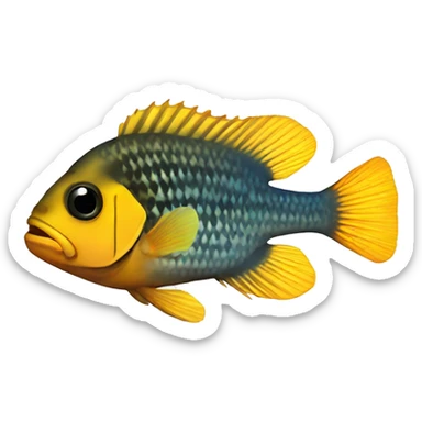 cichlid sticker