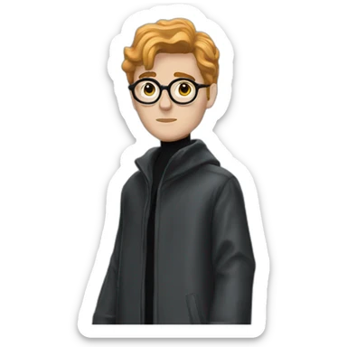 Harry potter wearing balenciaga sticker