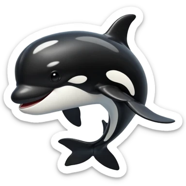 orca emoji sticker