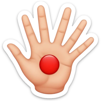 Create a emoji saying no  sticker