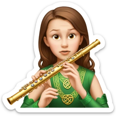 Irish Musician sticker