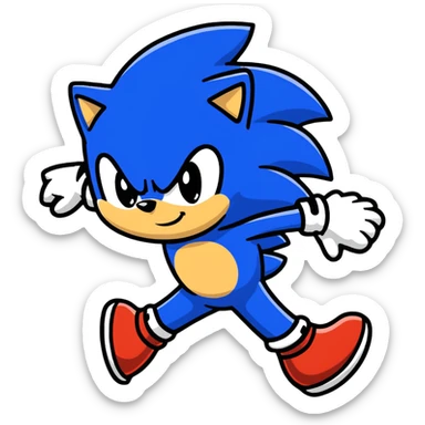 Sonic the Hedgehog sticker