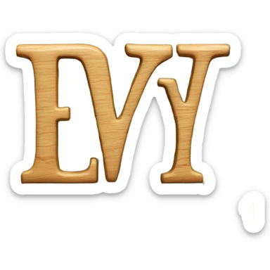 home branch with letters EV sticker