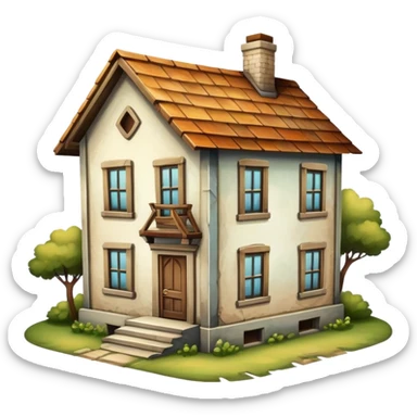 House of Memories sticker