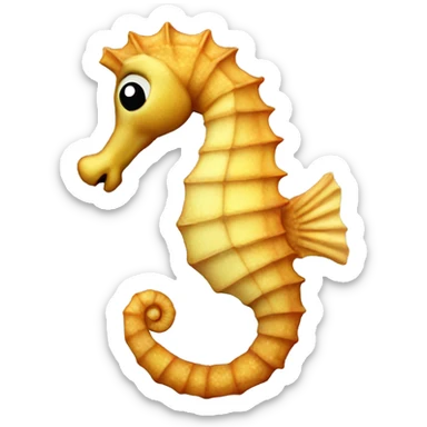 Seahorse sticker