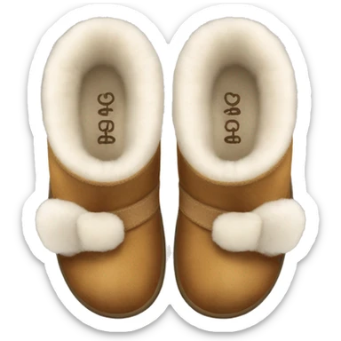 UGG slippers  sticker
