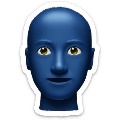 add 'TM' in dark blue color to the bot emoji sticker