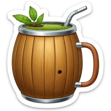 Mate 🧉 que diga querés 1 ? sticker