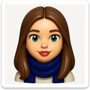 Convert the uploaded image into a 3D Apple-style emoji — preserve the key shapes, colors, and overall composition of the original image. Simplify the forms into clean. Apply glossy textures, soft lighting, smooth shading, and render everything in Apple emoji style on a clean white background

 sticker