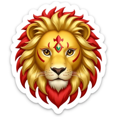 The IPL Team RCB Logo  sticker