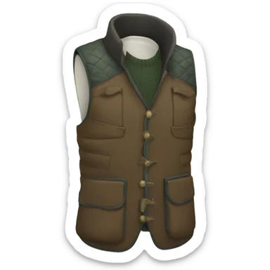GILET DE CHASSE sticker