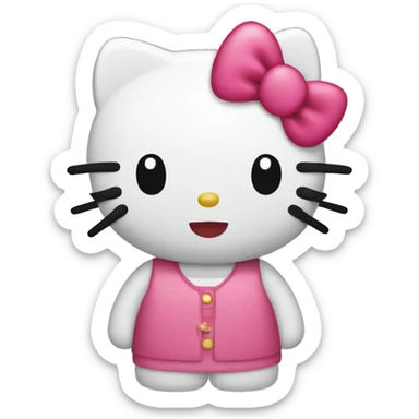 Hello kitty  sticker