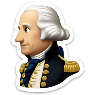 George Washington sticker