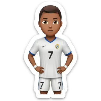 Ronaldo scoring from a free living 
 sticker