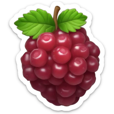 Framboise (fruit) sticker
