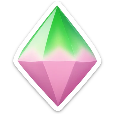 Light pink  plumbob sims  sticker