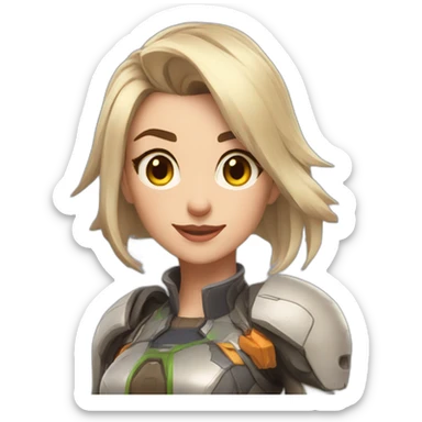 brigitta,overwatch sticker