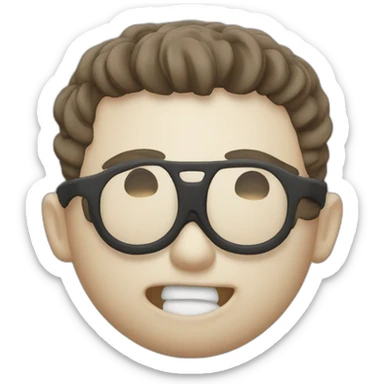 Monsieur qui dab sticker