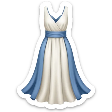 Robe white sticker