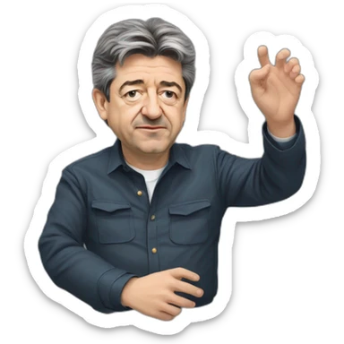 Jean Luc Mélenchon sticker