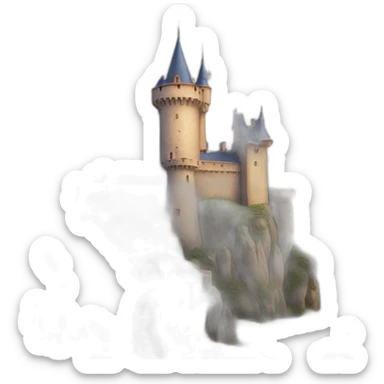 Castello di disneylqnd sticker