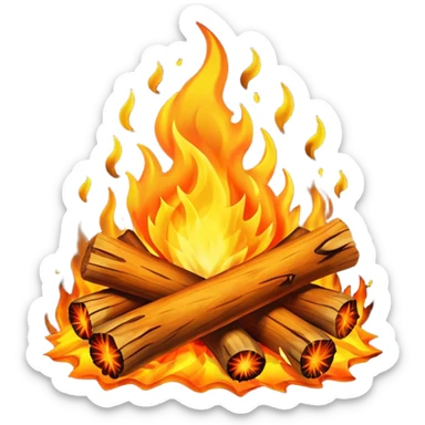 Bornfire sticker