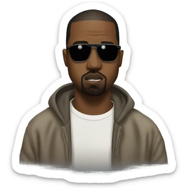 Kanye west  sticker