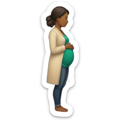 MUJER EMBARAZADA sticker