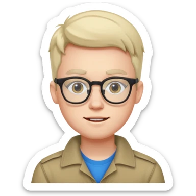 Jay from Kubz Scouts, YouTuber  sticker