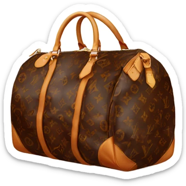 louis vuitton duffle bag sticker