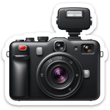 Camera clicking images with beautiful moments  sticker