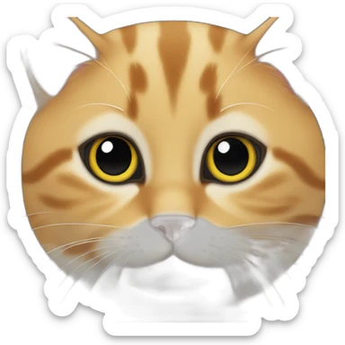 cat mango sticker