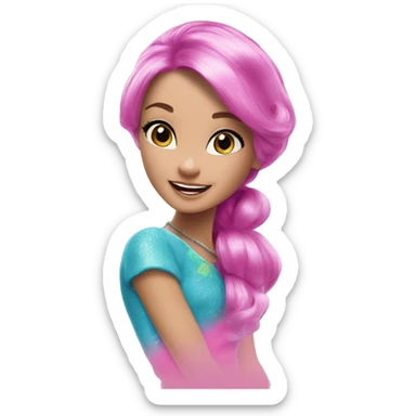 Bibble from Barbie fairytopia  sticker