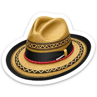Colombian Sombrero Voltiao sticker