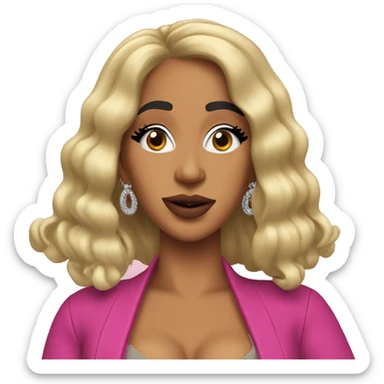 cardi b sticker