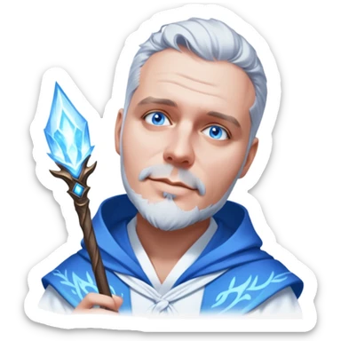 Frostborne Magician sticker