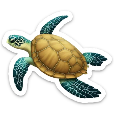 Sea turtle  sticker