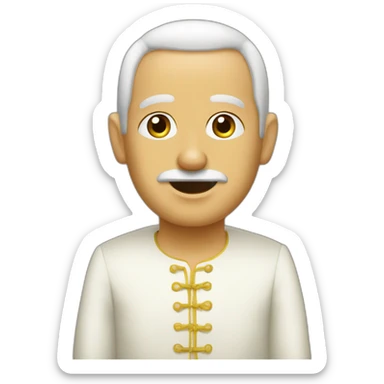 Gabriel mange du couscous sticker