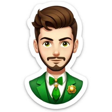 Green Maverick sticker