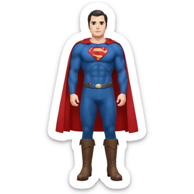 hencry cavill superman sticker