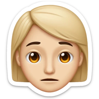 sarcasm face sticker