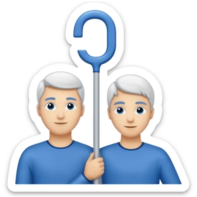 Het moet een staf worden van 3 prestatieteams voetbal van Olympia'18 met de hoofdkleuren blauw en wit sticker