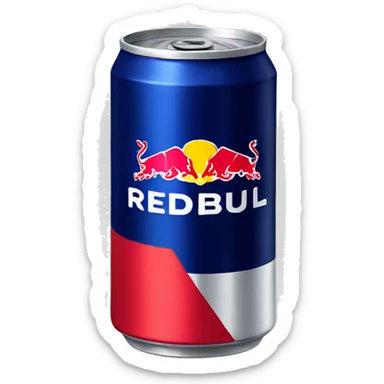 redbull can sticker