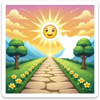 God’s pathway sticker